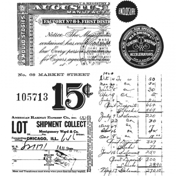 Tim Holtz Stempelset - Etcetera