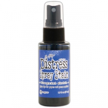 Distress Spray Stain - Blueprint Sketch