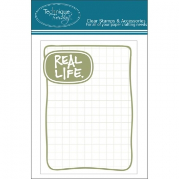 Technique Tuesday Story Cards - Real Life - Grün
