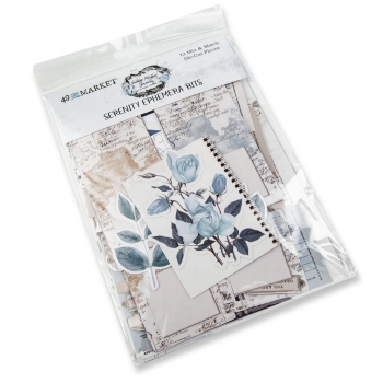 49 and Market - Serenity Ephemera Bits - Vintage Artistry Serenity