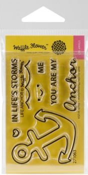 Waffle Flower Clearstamps - Life Anchor