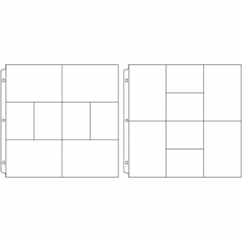 We R Memory Ring Photo Sleves 12" x 12" - 50 Stk. 