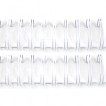 2 x Cinch Binding Wires 1" - 2,5 cm Weiß