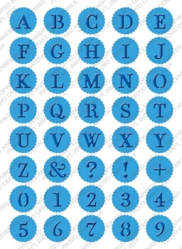 Embossing Plus -5x7 Monogram Seals