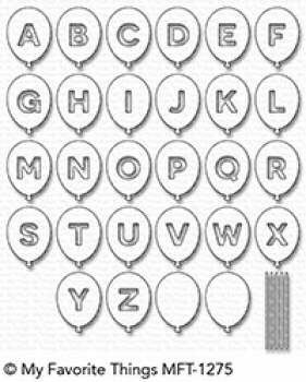 Die-namics - Balloon Alphabet
