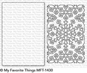 Die-namics - Snowflake Window