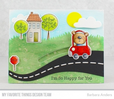 MFT Die-Namics Stanz & Stempel Set - Town Bear