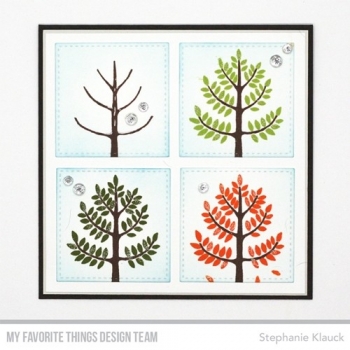 MFT Die-Namics Stanz & Stempel Set - Modern Trees
