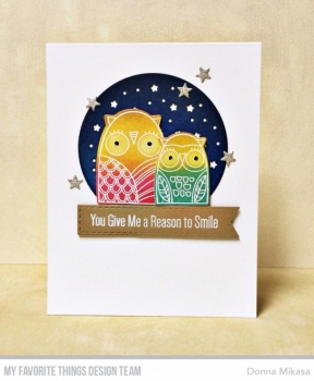 MFT Die-Namics Stanz & Stempel Set - Owl My Love