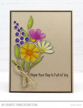 MFT Die-Namics Stanz & Stempel Set - Wildflowers