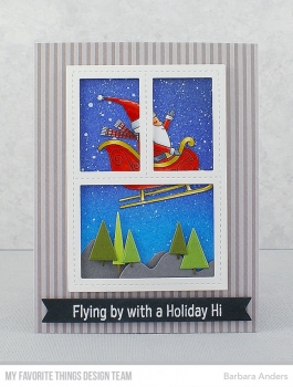 MFT Die-Namics Stanz & Stempel Set - Here Comes Santa Claus