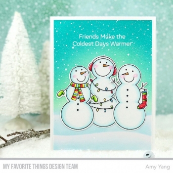MFT Die-Namics Stanz & Stempel Set - Frosty Friends