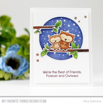 MFT Die-Namics Stanz & Stempel Set - Forever and Owlways