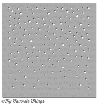 MFT - 6" x 6" Schablone - Snowfall *limitiert*