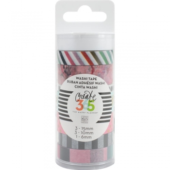 Create 365 Washi Tape Set - Peony Floral 