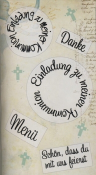 !Rayher Stempel - Kommunion 1!