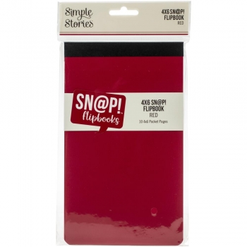 SN@P! Flipbook 4x6 - Red