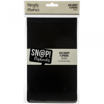 SN@P! Flipbook 4x6 - Black