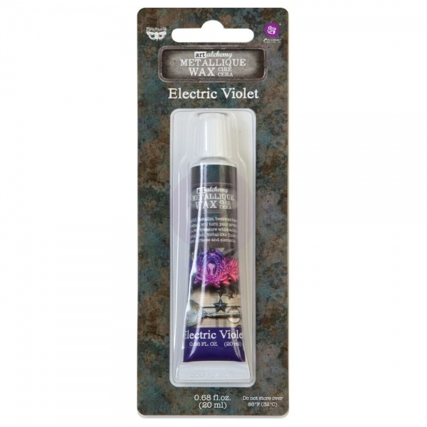 Prima Metallique Wax - Electric Violet (Tube)