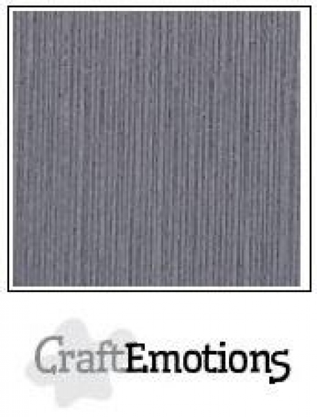 Craft Emotions Leinenkarton - Granitgrau