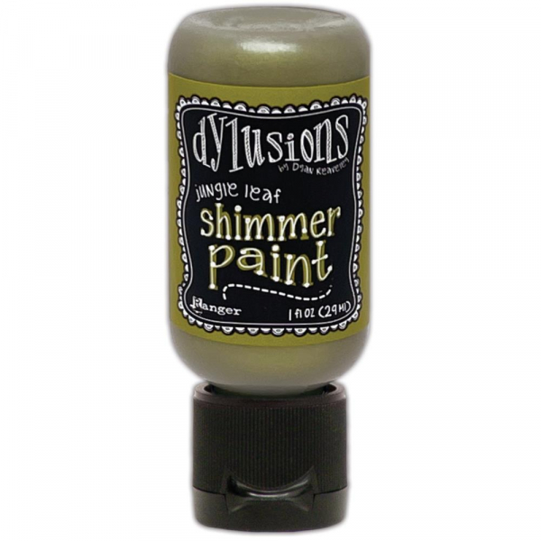 Dylusions Shimmer Paint - Jungle Leaf