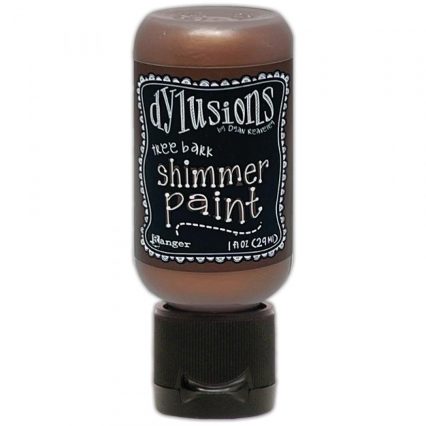 Dylusions Shimmer Paint - Tree Bark