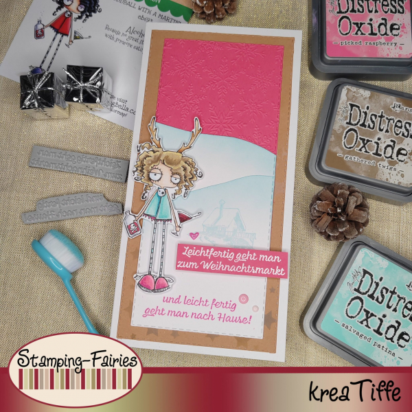 Stamping-Fairies - Leichtfertig geht man zum Weihnachtsmarkt...