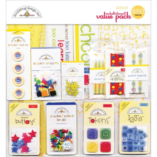 Embellishment Value Pack - School
