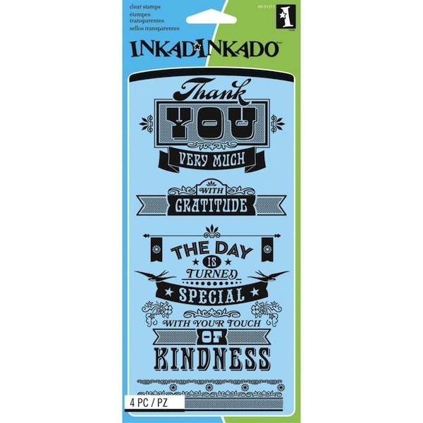 Inkadinkado 4 Clearstamps - Special Thoughts