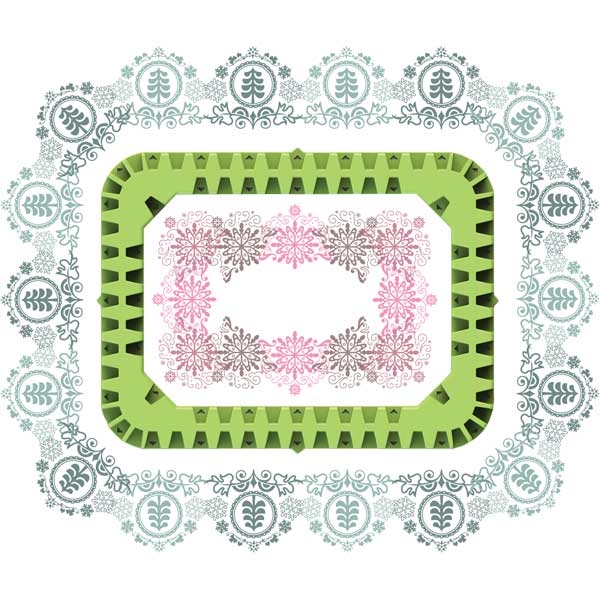 % Inkadinkado Stamping Gear - Rectangle Stamping Wheel %