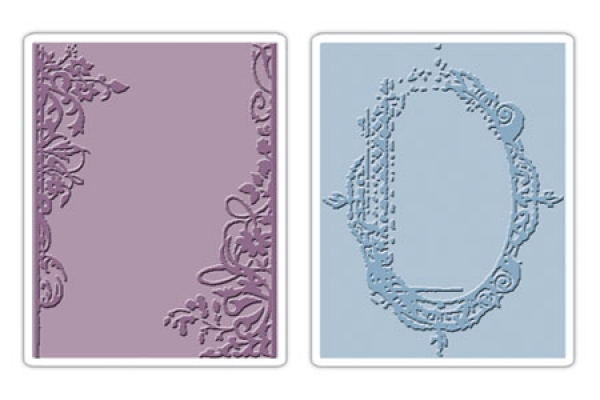 Tim Holtz Prägefolderset Fancy & Floral Frames