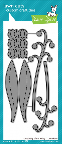 Lawn Fawn Die - Lovely Lily of the Valley