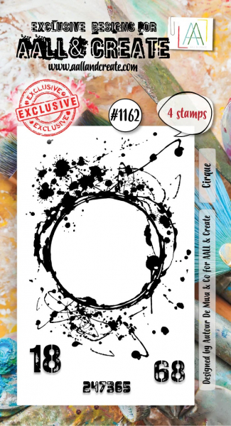AALL & CREATE Clear Stamps - Cirque #1162