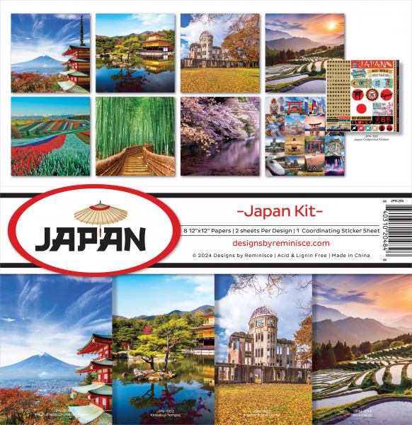 Reminisce - Collection Kit - 12" x 12" - The Japan Kit