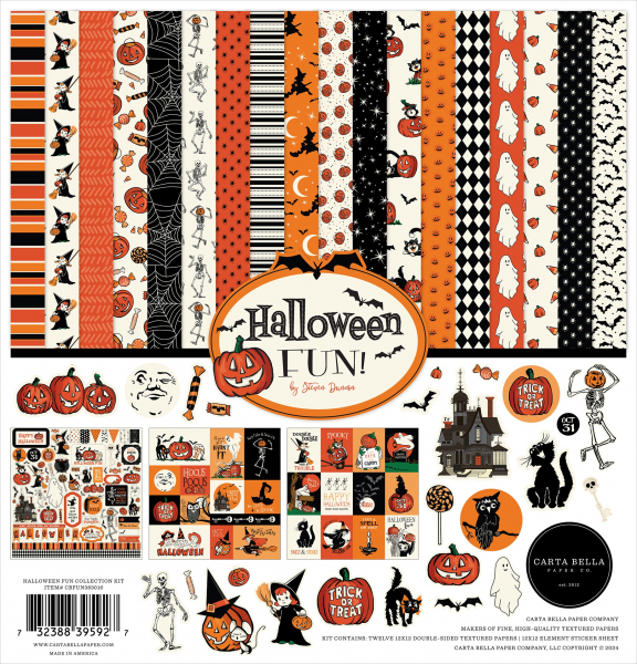 Carta Bella - Collection Kit - 12" x 12" - Halloween FUN!