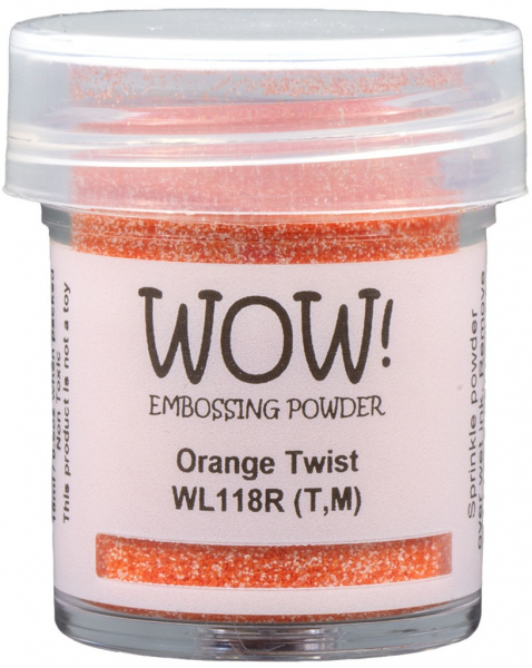 WOW! Ebossingpulver - Orange Twist
