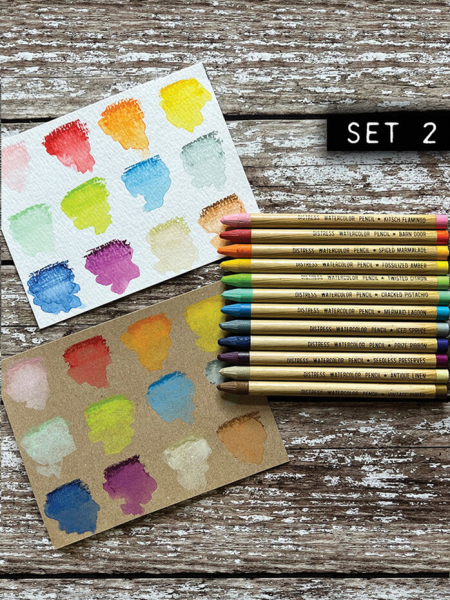 Tim Holtz Distress Watercolor Pencils - Set #2
