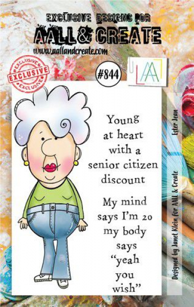 AALL & CREATE Clear Stamps - Ester Jean