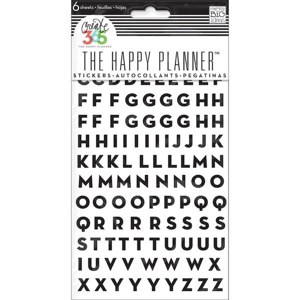 me&my Big Ideas Create 365 Stickers - Alphabets & Icons