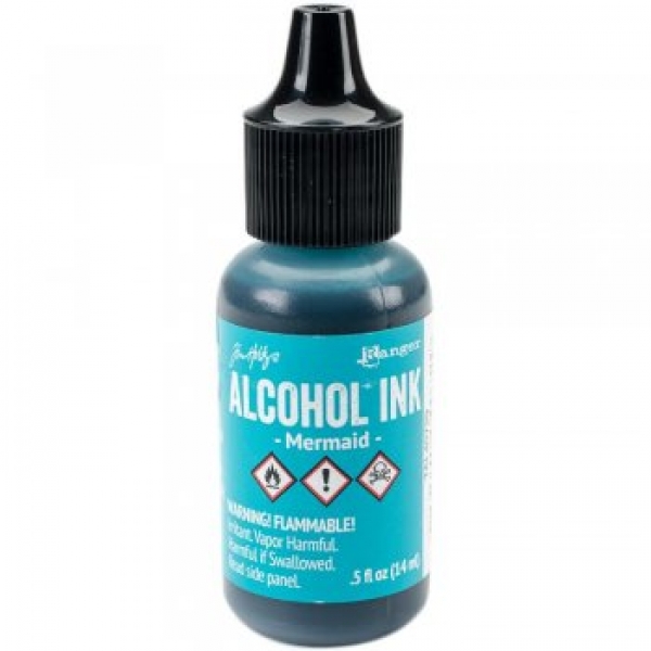 Alcohol Ink - Mermaid