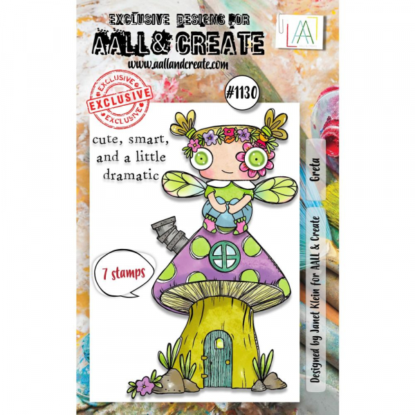 AALL & CREATE Clear Stamps - Greta #1130