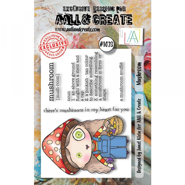AALL & CREATE Clear Stamps - Mushroom #1023