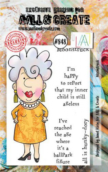 AALL & CREATE Clear Stamps - Moonstruck
