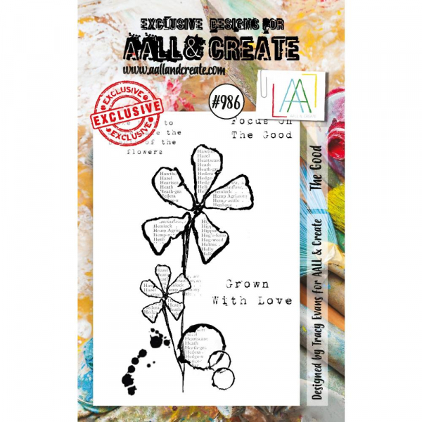 AALL & CREATE Clear Stamps - The Good #986