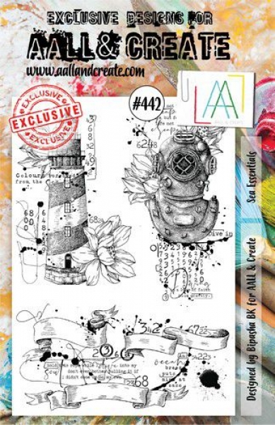 AALL & CREATE Clear Stamps - Sea Essentials #442