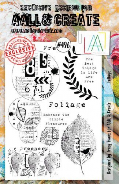 AALL & CREATE Clear Stamps - Foliage #496