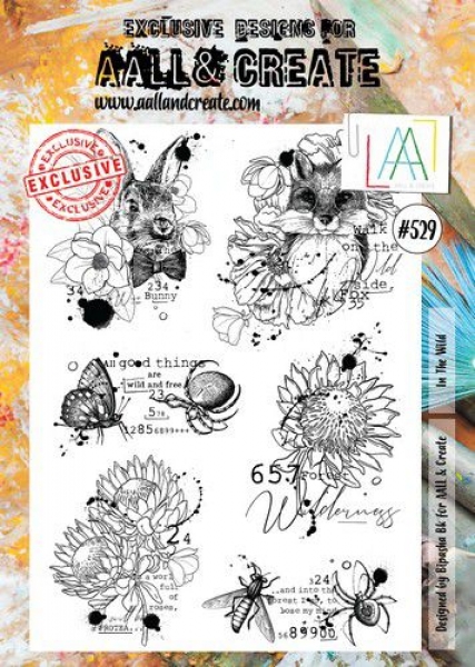 AALL & CREATE Clear Stamps - In the Wild #529