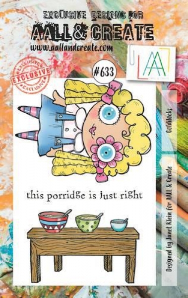 AALL & CREATE Clear Stamps - Goldilocks #633
