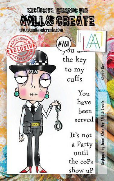 AALL & CREATE Clear Stamps - Bobbie Dee #761