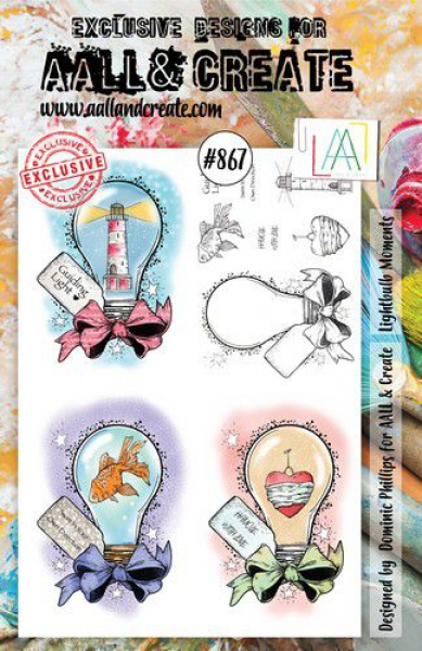 AALL & CREATE Clear Stamps - Lightbulb Moments #867